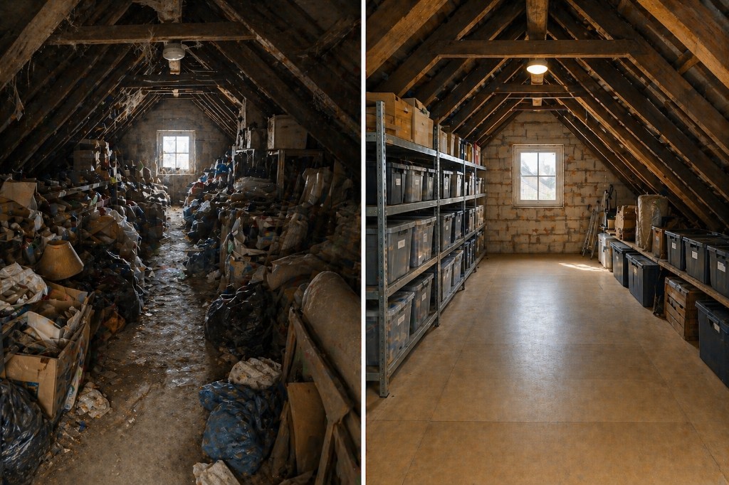 Vorher: Beispiel 1 – Entrümpelung vorher/nachher