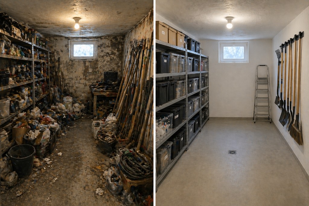 Nachher: Beispiel 2 – Entrümpelung vorher/nachher